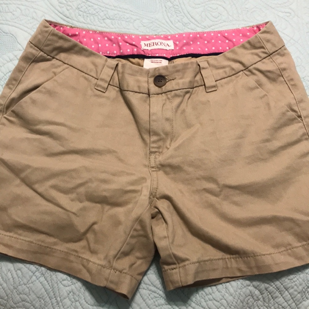 Khaki shorts